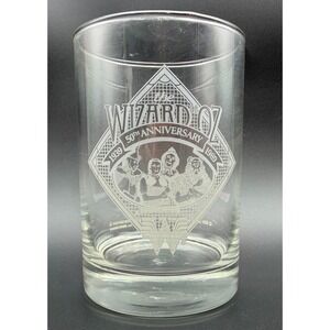 Vintage 1989 Whataburger Wizard of Oz 50th Anniversary Glass Tumbler MGM Turner